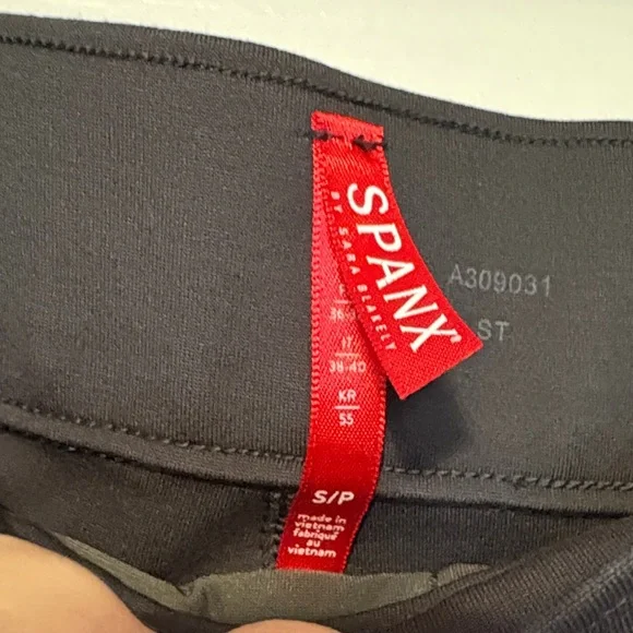 SPANX Dark Gray Ponte Skinny Pants - Picture 3 of 4